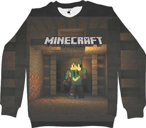 Men's Sweatshirt 3D - Minecraft (2) - Mfest