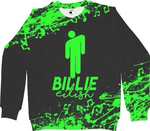 Men's Sweatshirt 3D - Billie Eilish (9) - Mfest