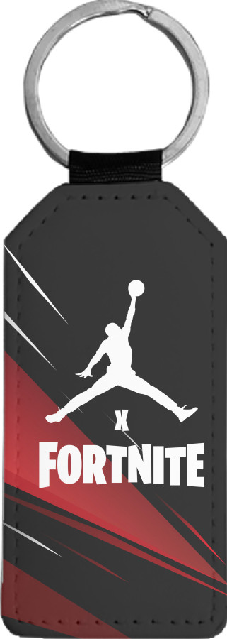 Rectangular Keychain - Jordan x Fortnite (3) - Mfest