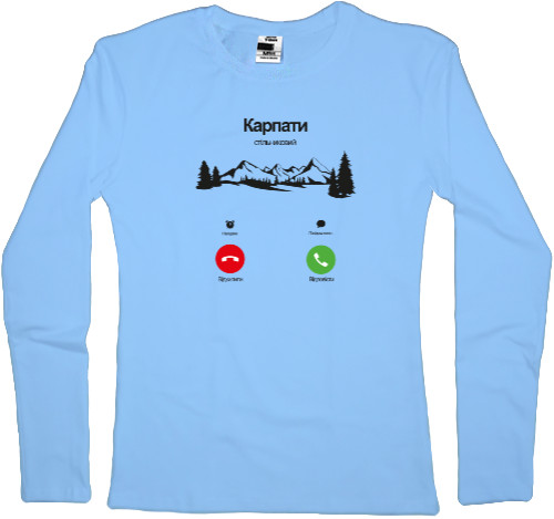 Women's Longsleeve Shirt - Carpathians - Mfest