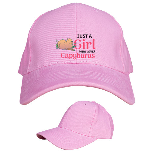 Kids' Baseball Cap 6-panel - Just a Girl - Mfest