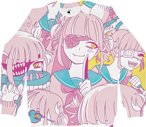 Моя Геройская Академия - Men's Sweatshirt 3D - Himiko Toga - Mfest