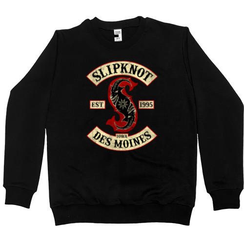 Men’s Premium Sweatshirt -  Slipknot  Lowa Des Moines - Mfest