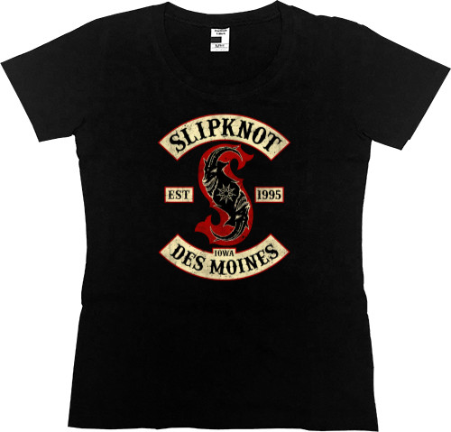 Women's Premium T-Shirt -  Slipknot  Lowa Des Moines - Mfest