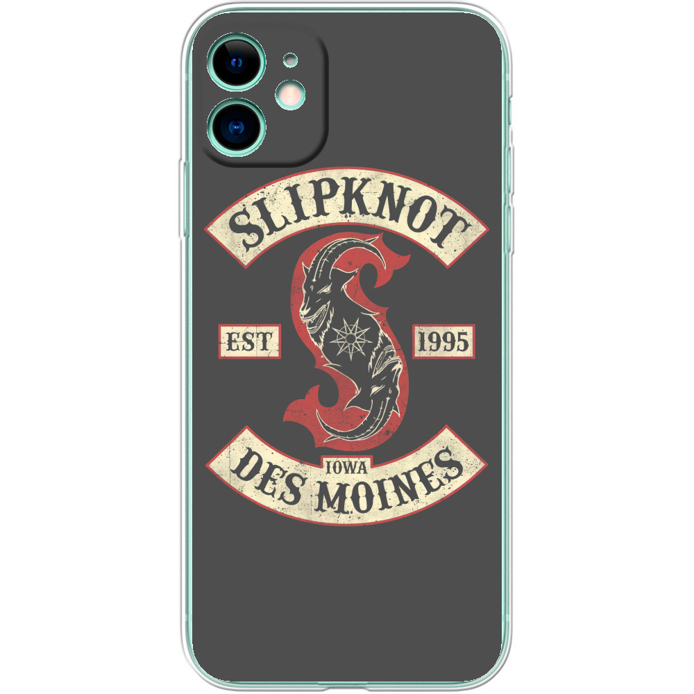 Чехол iPhone -  Slipknot  Lowa Des Moines - Mfest