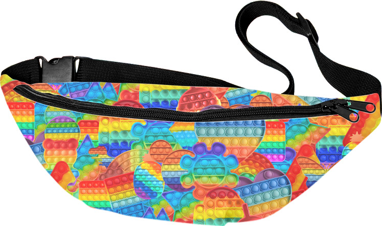 Fanny Pack 3D - Various Pop It - Mfest