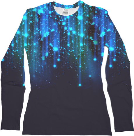 Women's Longsleeve Shirt 3D - New Year's miracle - Mfest