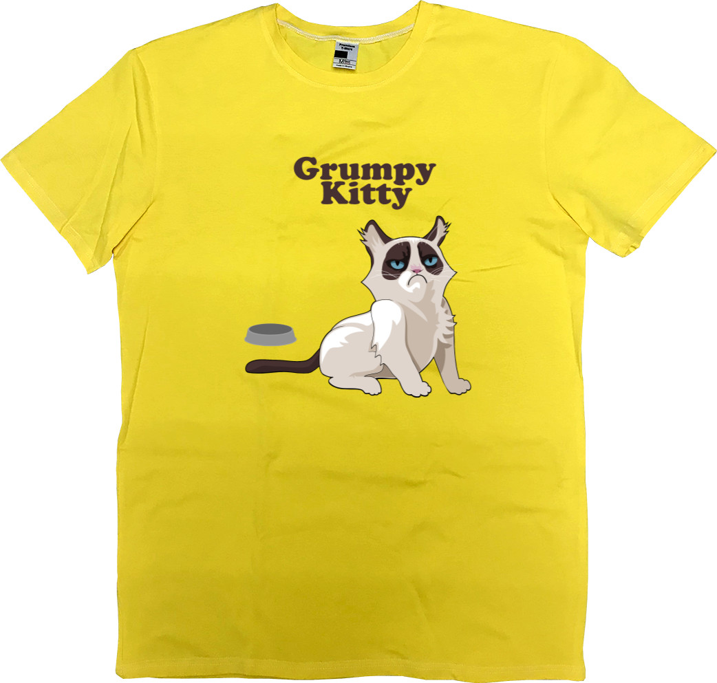 Kids' Premium T-Shirt - Grumpy kitten - Mfest