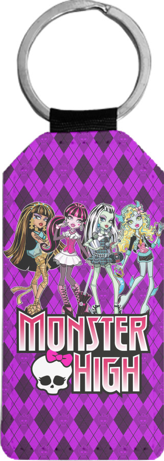 Школа монстрів / Monster High - Брелок прямокутний - Monster High (8) - Mfest