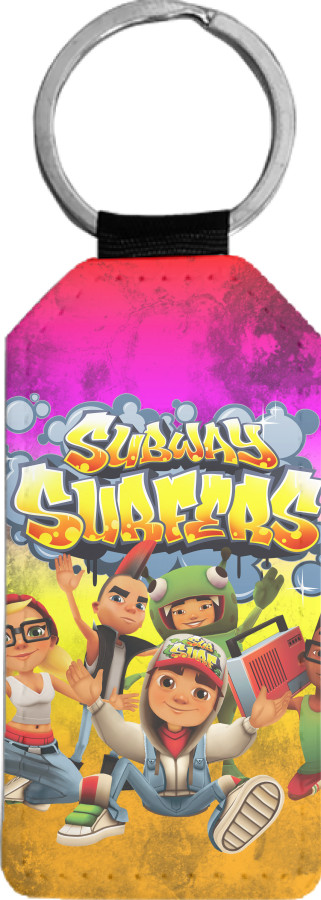 Rectangular Keychain - Subway Surfers (2) - Mfest