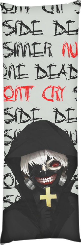 Подушка Дакімакура - TOKYO GHOUL [GRAY] - Mfest