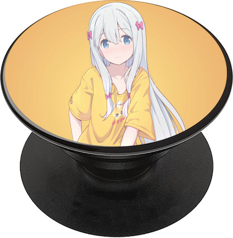 PopSocket Підставка для Телефону - GIRL (ORANGE) - Mfest