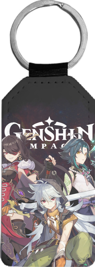 Брелок прямокутний - Genshin Impact - Mfest