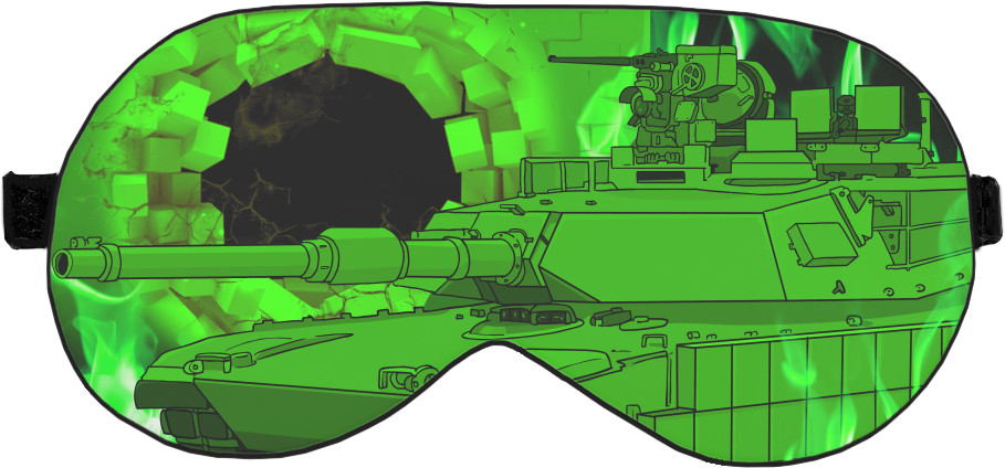 Sleep Mask 3D - Abrams Fire - Mfest