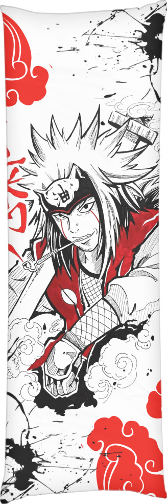 Подушка Дакімакура - JIRAIYA (PENCIL ART) - Mfest