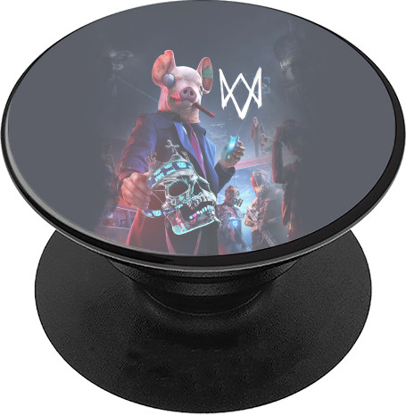 PopSocket Подставка для мобильного - WATCH DOGS [5] - Mfest