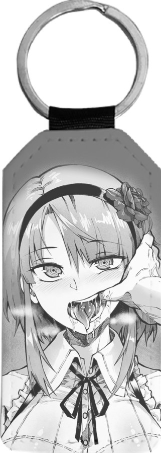 Rectangular Keychain - Hotaru Shidare (AHEGAO) - Mfest