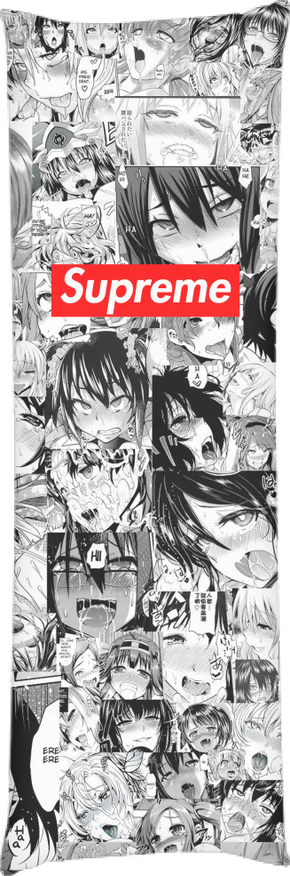 Подушка дакимакура - Supreme (Ahegao) - Mfest