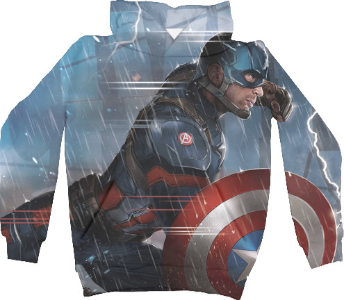 Kids' Hoodie 3D - iron-man-5 - Mfest