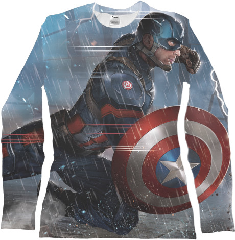 Women's Longsleeve Shirt 3D - iron-man-5 - Mfest