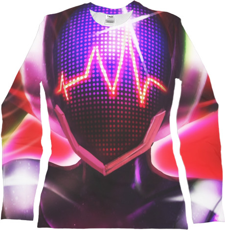 Women's Longsleeve Shirt 3D - DJ 6 - Mfest