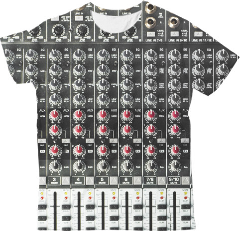 Kids' T-Shirt 3D - DJ 5 - Mfest