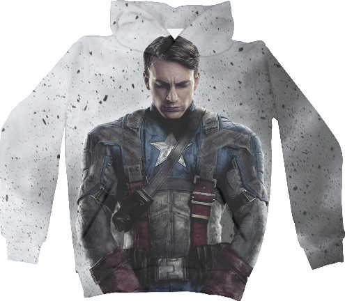 Kids' Hoodie 3D - Captain-America-10Captain-America-10 - Mfest