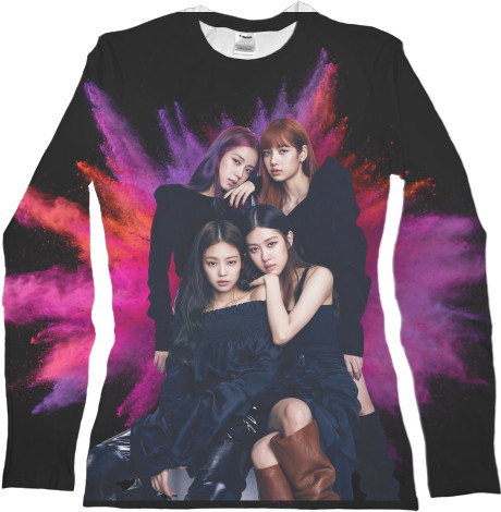 Women's Longsleeve Shirt 3D - Blackpink 6 - Mfest