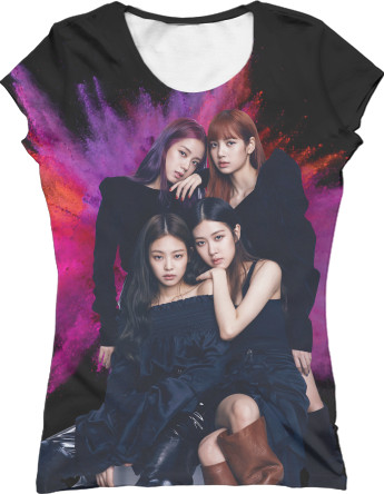 Women's T-Shirt 3D - Blackpink 6 - Mfest