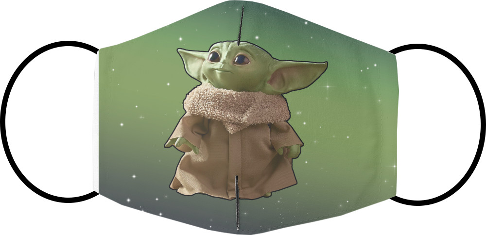 Face Mask - Baby Yoda 4 - Mfest