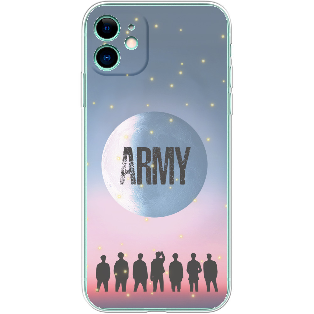 Чехол iPhone - Army BTS - Mfest