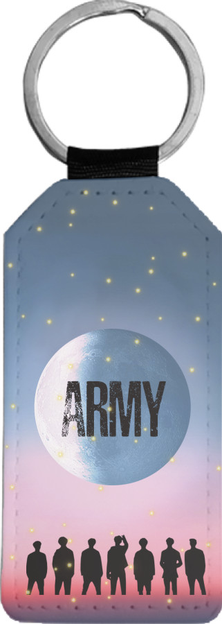 Rectangular Keychain - Army BTS - Mfest