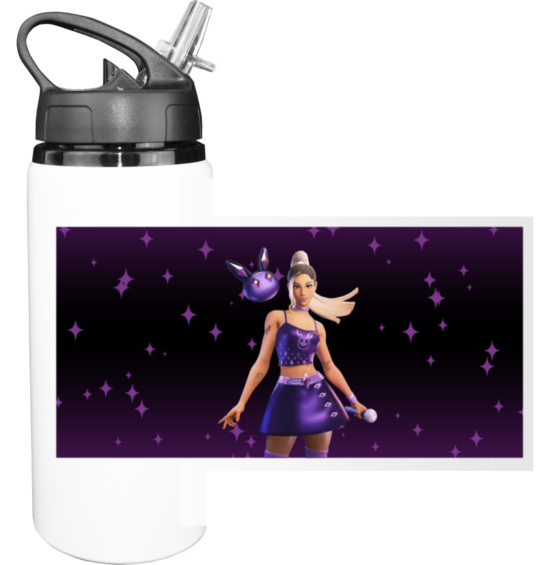 Sport Water Bottle - ARIANA GRANDE FORTNITE 2 - Mfest