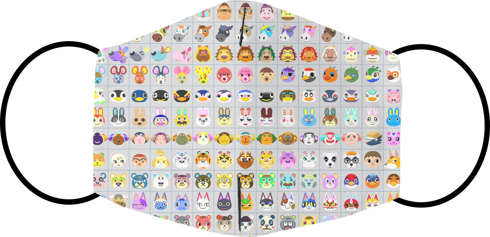 Face Mask - Animal Crossing 3 - Mfest