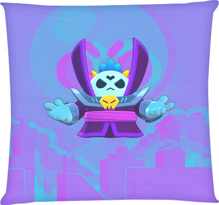 Square Throw Pillow - Dark Lord Spike - Mfest