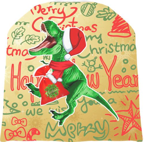 christmas dinosaur