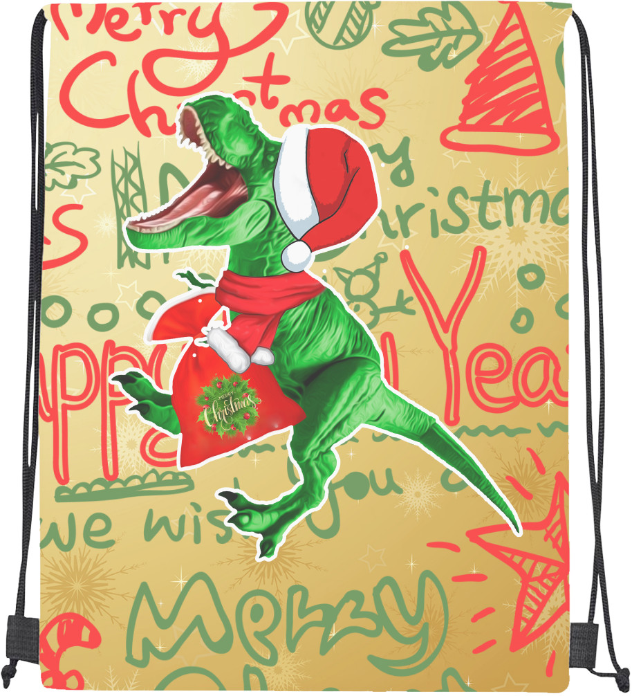 christmas dinosaur