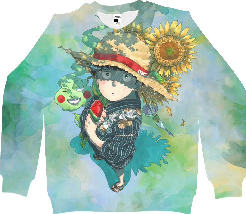 Kids' Sweatshirt 3D - Manga Mob Psycho - Mfest