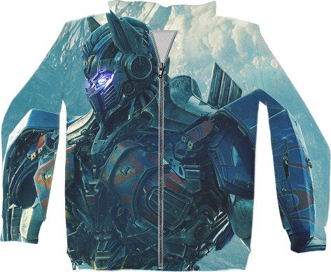 Unisex Zip-through Hoodie 3D - Transformers-The-Last-Knight-1 - Mfest