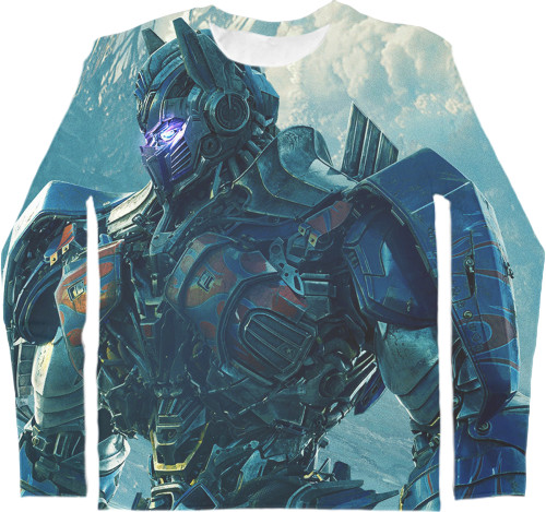 Men's Longsleeve Shirt 3D - Transformers-The-Last-Knight-1 - Mfest