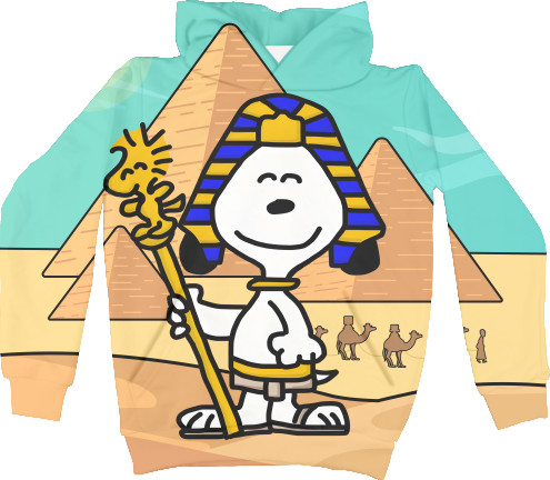 Unisex Hoodie 3D - Snoopy Pharaoh - Mfest