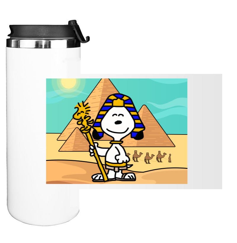 Water Bottle on Tumbler - Snoopy Pharaoh - Mfest