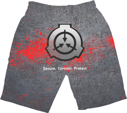 Men's Shorts 3D - Containment Breach - Mfest