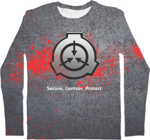 Kids' Longsleeve Shirt 3D - Containment Breach - Mfest