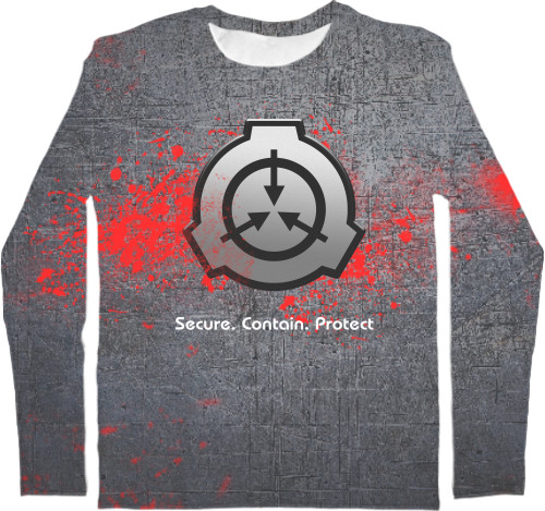 Men's Longsleeve Shirt 3D - Containment Breach - Mfest