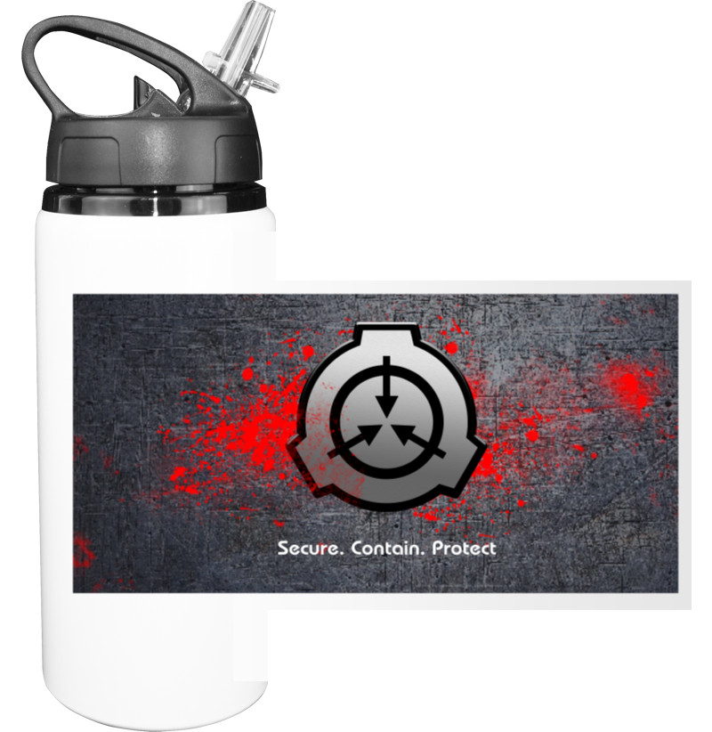 Sport Water Bottle - Containment Breach - Mfest