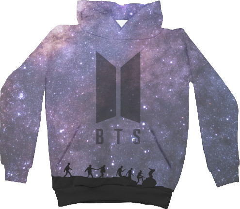 Kids' Hoodie 3D - BTS Space - Mfest