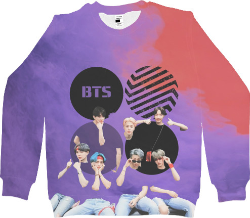 Women's Sweatshirt 3D - BTS 9 - Mfest