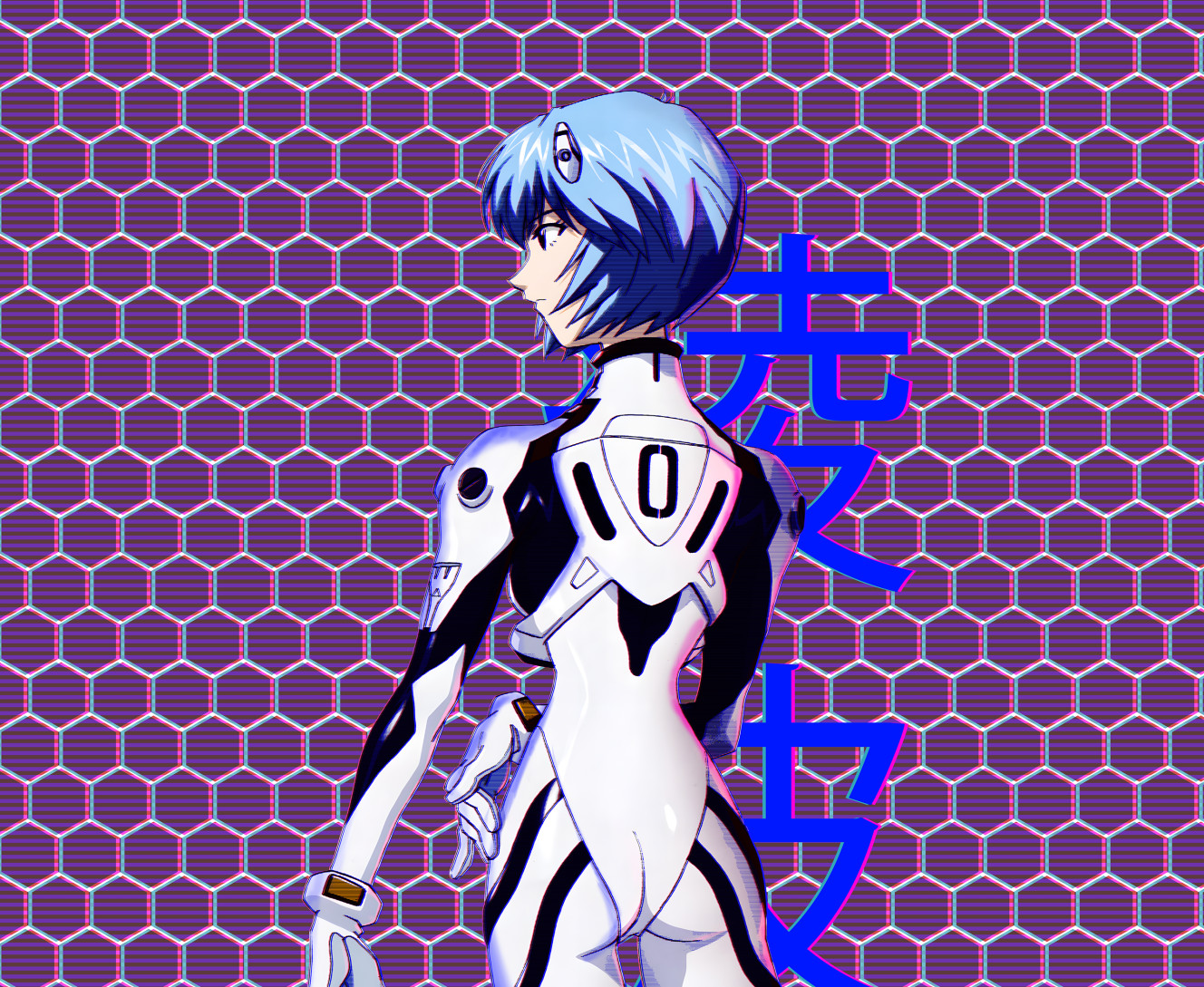 Коврик для мышки - Rei Ayanami 4 - Mfest