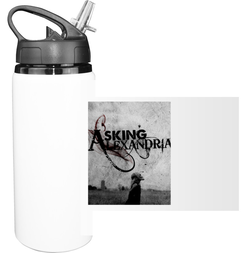 Sport Water Bottle - Asking Alexandria 1 - Mfest